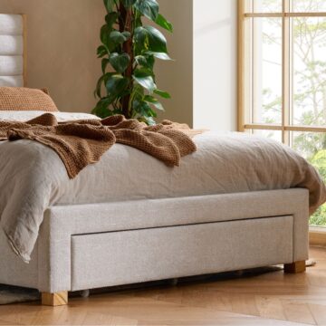 Arabella Grey 5′ King Size Bed