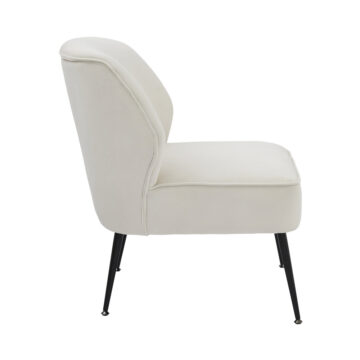 Ava Velvet Accent Chair