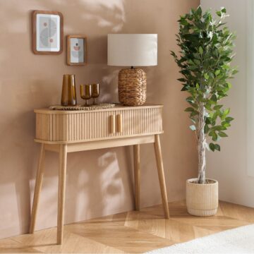 Aksel Console Table Oak