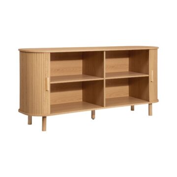 Aksel 2 Door Fluted Sideboard | Oak Finish