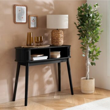 Aksel Black Console Table