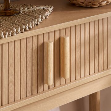 Aksel Console Table | Oak Finish