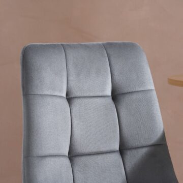 Aksel Pair of Dining Chairs Grey