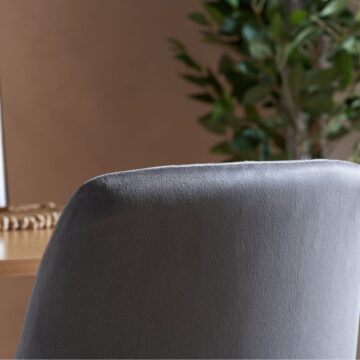 Aksel Pair of Dining Chairs Grey