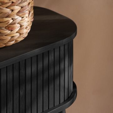 Aksel Black Console Table