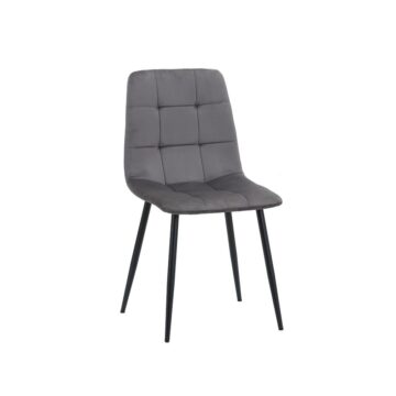 Aksel Pair of Dining Chairs Grey