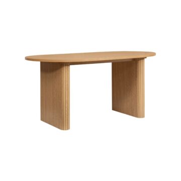 Aksel Oval Dining Table | Oak Finish