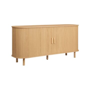 Aksel 2 Door Fluted Sideboard | Oak Finish