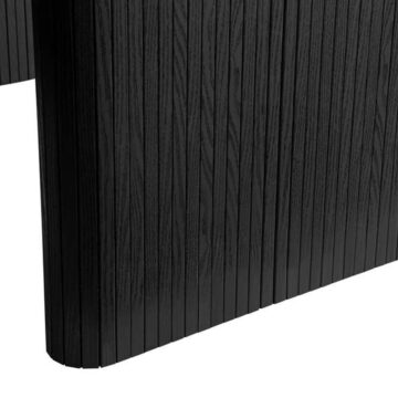 Aksel Black Oval Dining Table