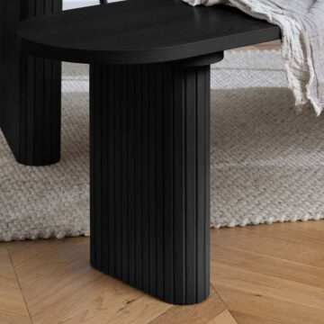 Aksel Black Dining Bench