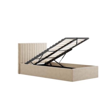 Shadwell Beige Ottoman Single Bed (2 Packs)