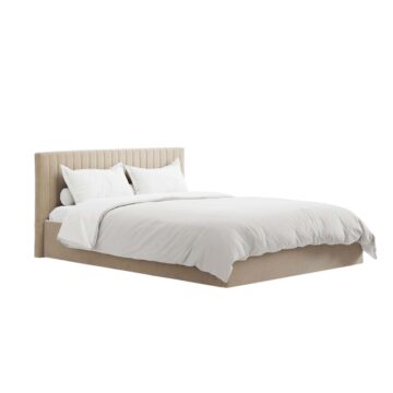 Shadwell Beige Ottoman Double Bed (2 Packs)