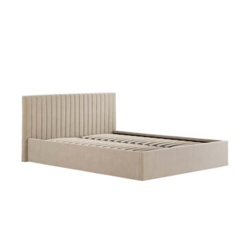 Shadwell Beige Ottoman Double Bed (2 Packs)