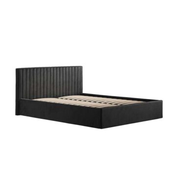 Shadwell Black Ottoman Double Bed (2 Packs)
