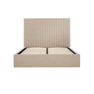 Shadwell Beige Tall 4’6 Double Ottoman Bed