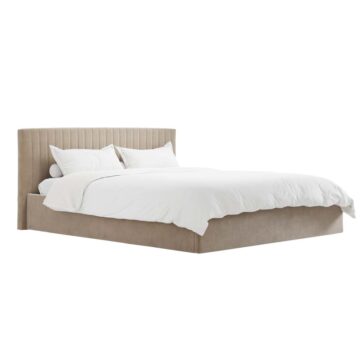 Shadwell Beige Ottoman Super King Size Bed (2 Packs)