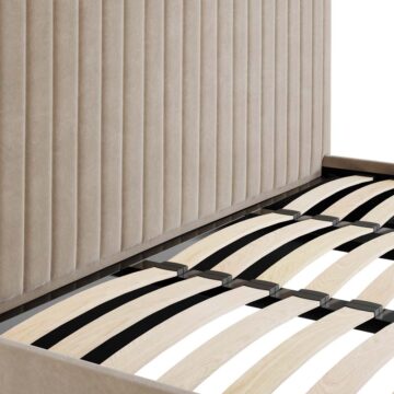 Shadwell Beige Tall 6′ Super King Size Ottoman Bed