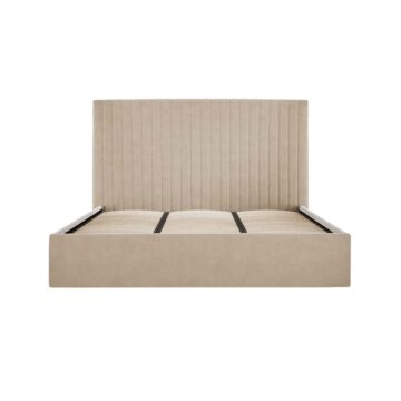 Shadwell Beige Tall 6′ Super King Size Ottoman Bed