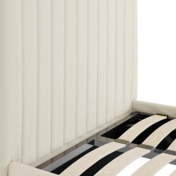 Shadwell Milk Tall 3′ Single Ottoman Bed