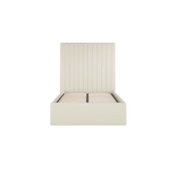 Shadwell Milk Tall 3′ Single Ottoman Bed