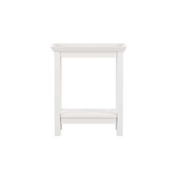 Cote White Side Table