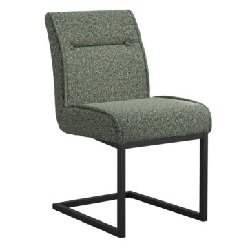 Cleaver Desert Sage / Black Dining Chair (2 Per Pack)