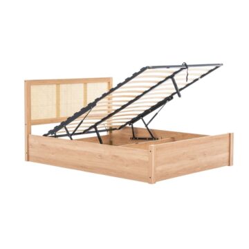 Marley 5′ Ottoman King Rattan Bed