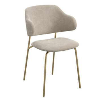 Dorchester Wheat / Gold Dining Chair (2 Per Pack)