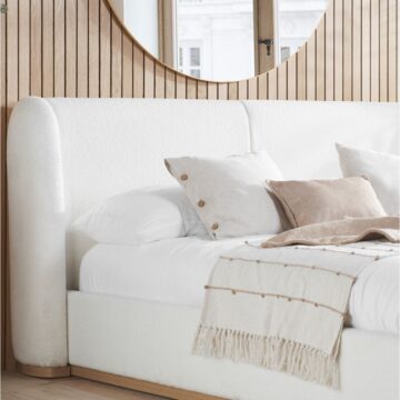 Eden White 5′ King Size Bed