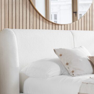 Eden White 5′ King Size Bed