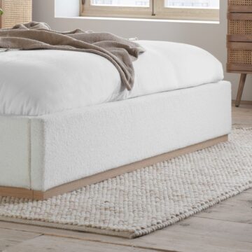 Eden White 5′ King Size Bed