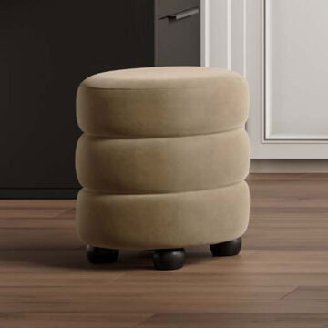 Emi Mole / Black Pouffe