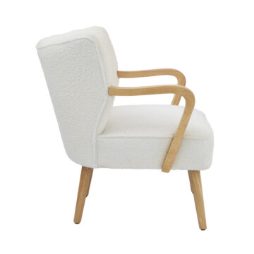Enzo Boucle Teddy Accent Chair