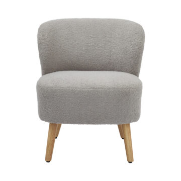 Evie Boucle Teddy Accent Chair