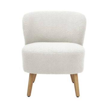 Evie Boucle Teddy Accent Chair