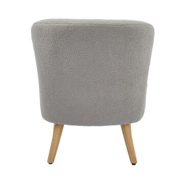 Evie Boucle Teddy Accent Chair