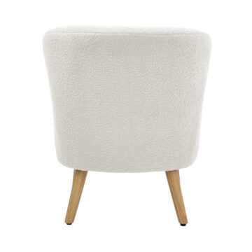 Evie Boucle Teddy Accent Chair