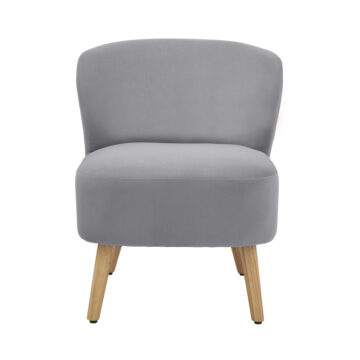 Evie Velvet Accent Chair