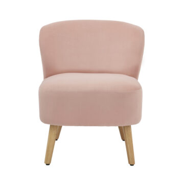 Evie Velvet Accent Chair