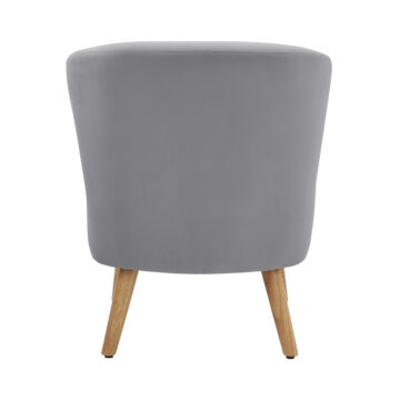 Evie Velvet Accent Chair | Clearance