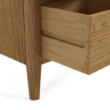 Ashdale Warm Oak 2 Over 3 Chest of Drawers | Assembled