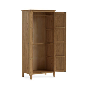 Ashdale Warm Oak Full Hanging Wardrobe