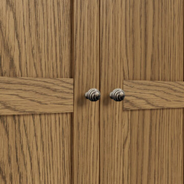Ashdale Warm Oak Full Hanging Wardrobe