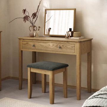 Ashdale Warm Oak Dressing Table Set