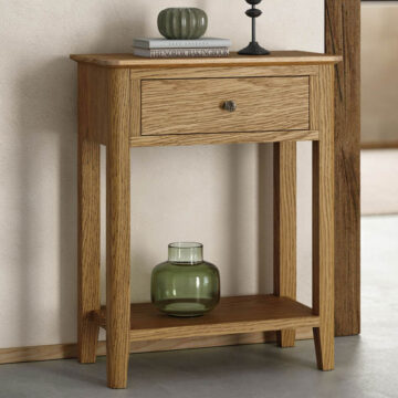 Ashdale Warm Oak Telephone Table