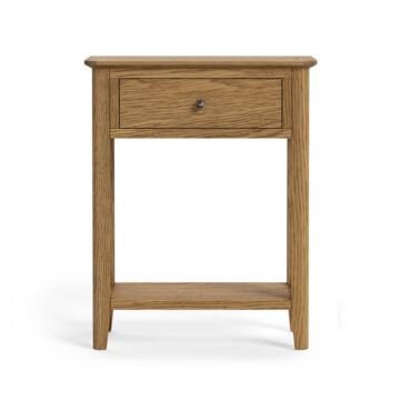 Ashdale Warm Oak 1 Drawer Telephone Table