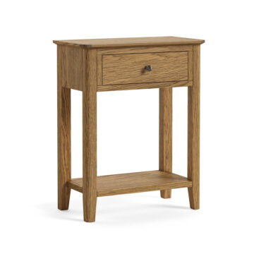 Ashdale Warm Oak 1 Drawer Telephone Table