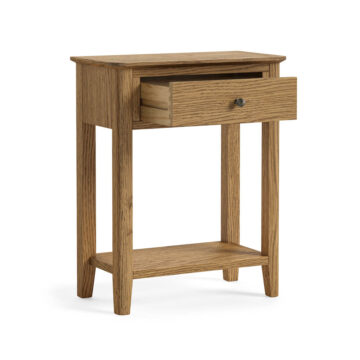Ashdale Warm Oak 1 Drawer Telephone Table