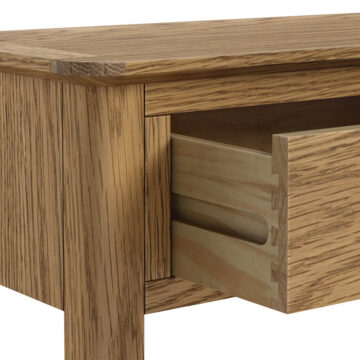 Ashdale Warm Oak 1 Drawer Telephone Table