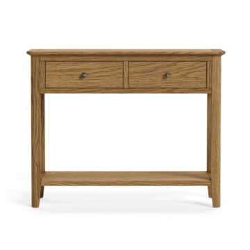 Ashdale Warm Oak Console Table | Clearance